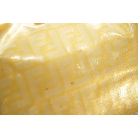 Fendi Yellow Zucca Monogram Bag - Picture 3 of 9